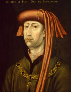Portret van Filips de Goede (1396-1467). Vermoedelijk 16de eeuwse kopie. Noordbrabants museum, nr. 00834.